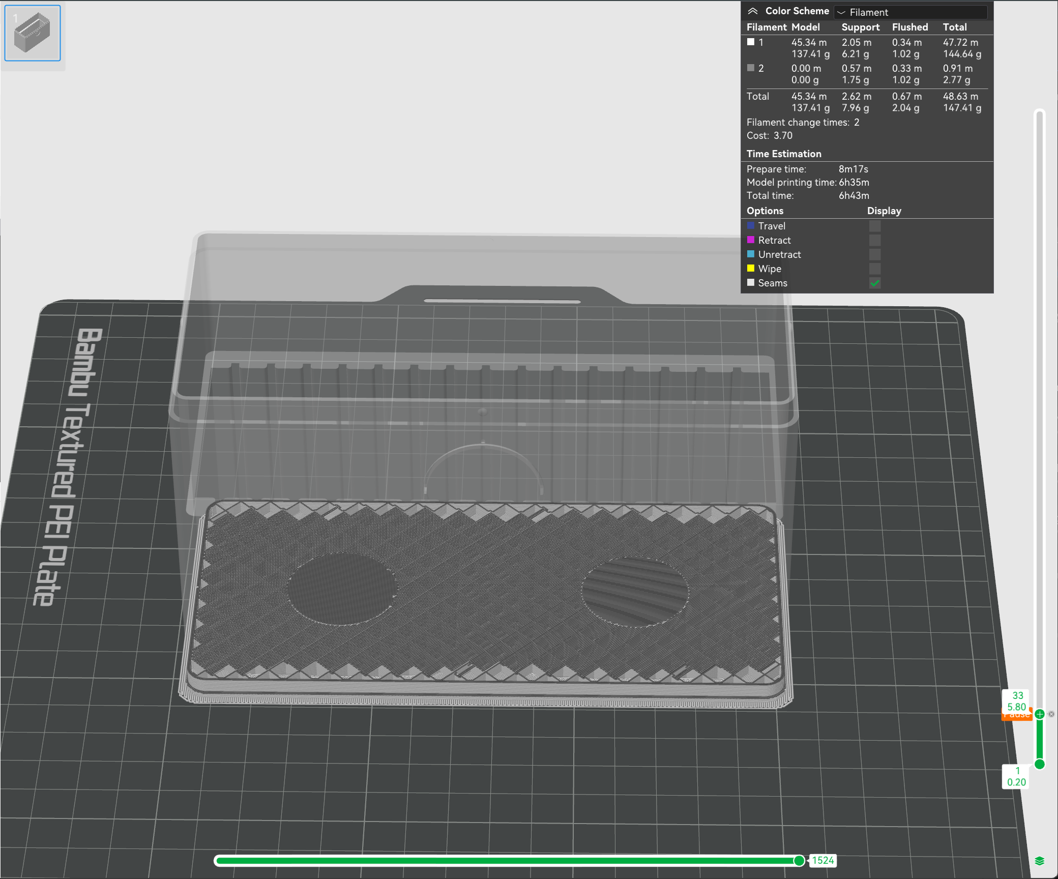 Slicer Layer 33