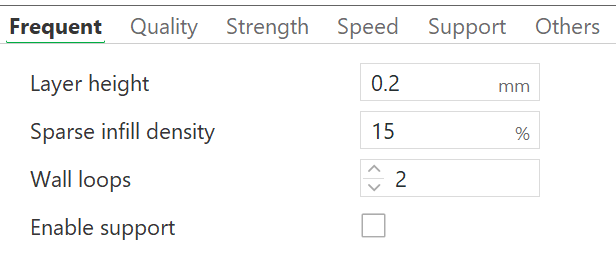 Print Settings 1