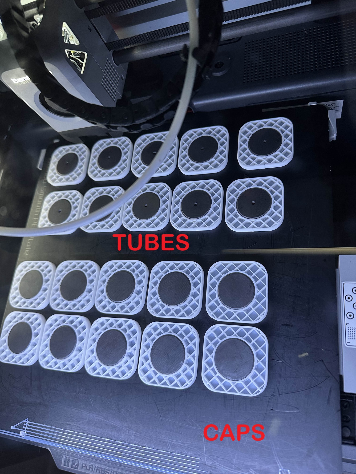 Magnets Inserted